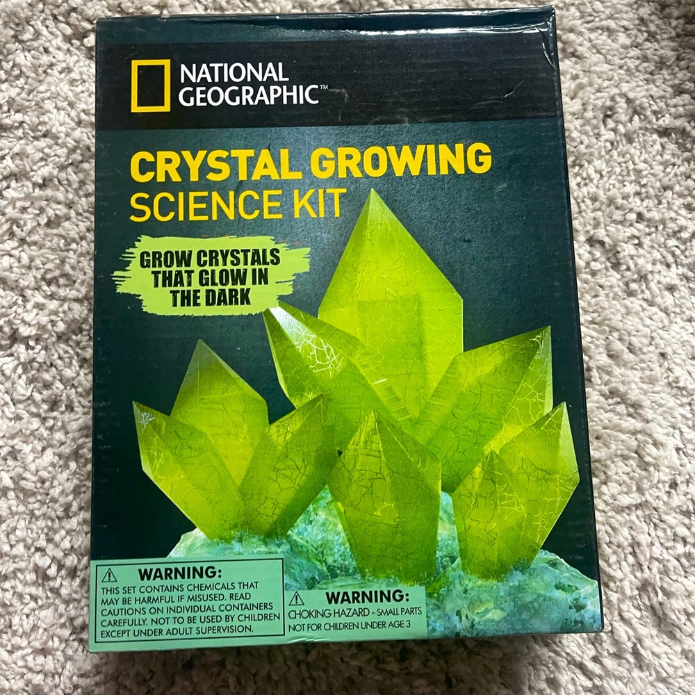 Crystal growing kit (science kit)